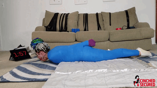 cinchedandsecured.com - Jyda Blayze Bound and Brutalized In Blankets By Bastard thumbnail